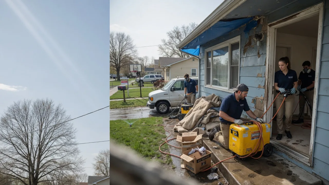 Basement Flood Cleanup in Fordoche, LA near me